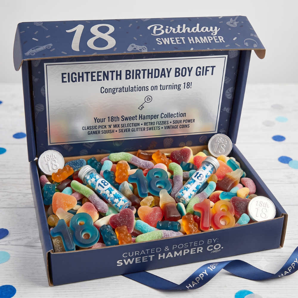 18th Birthday Boy Sweet Hamper