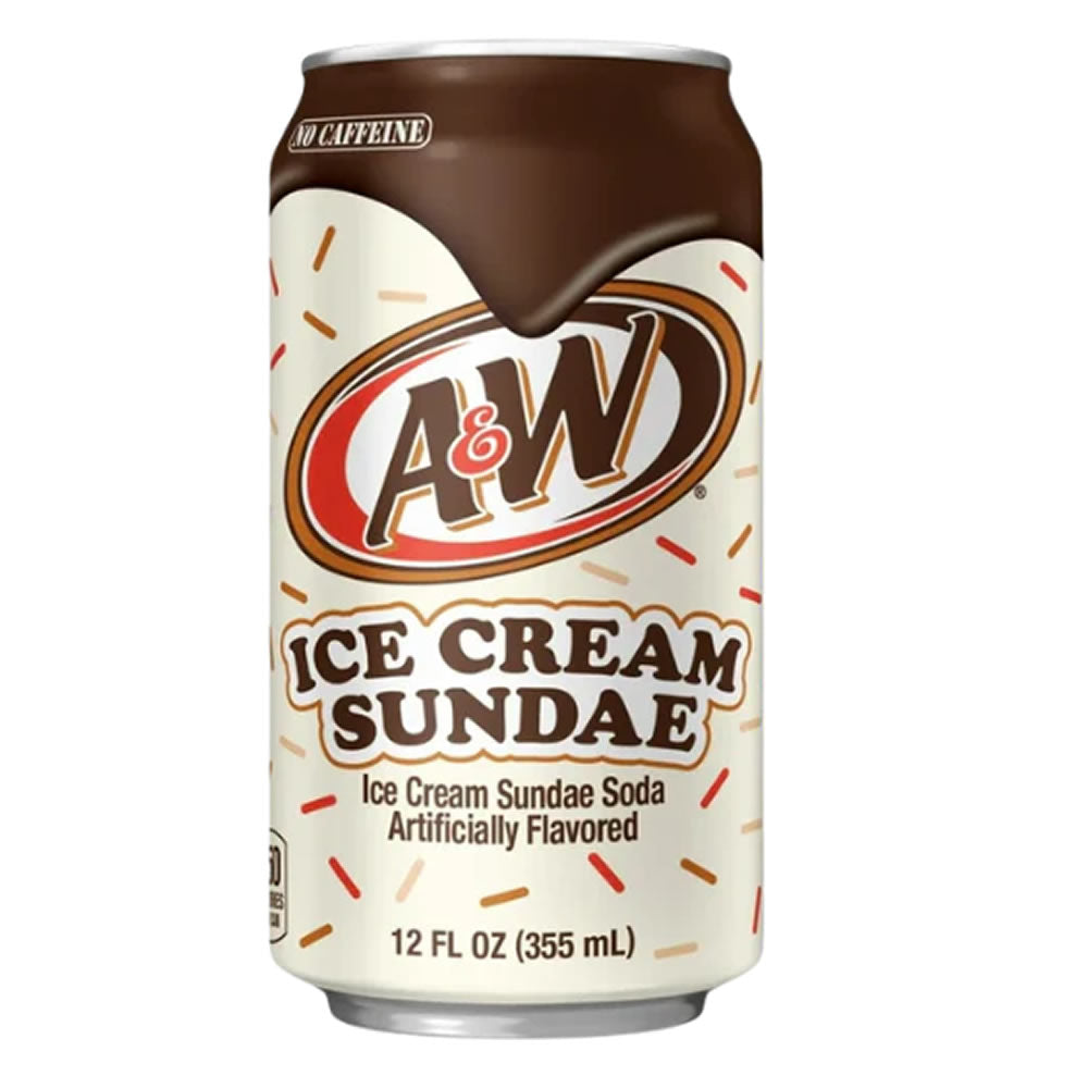 A&W Ice Cream Sundae Soda