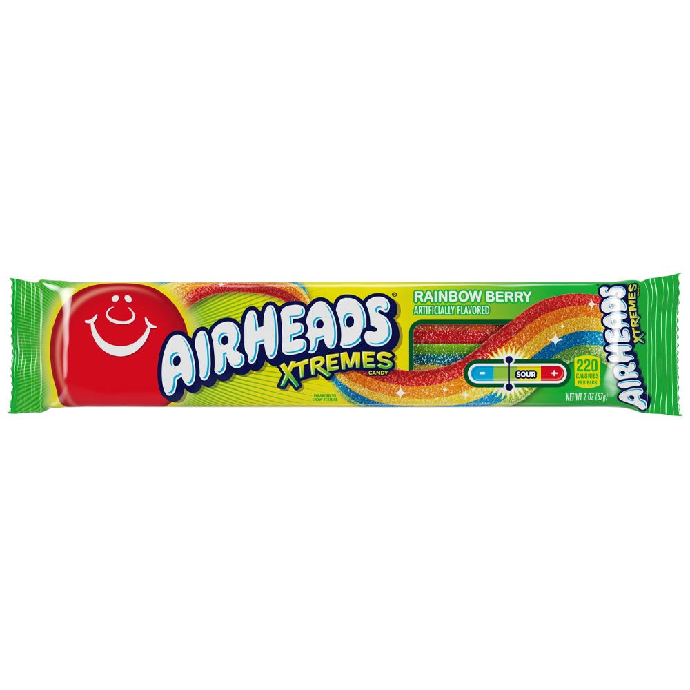 Airheads Xtremes Rainbow Berry Sour Belts