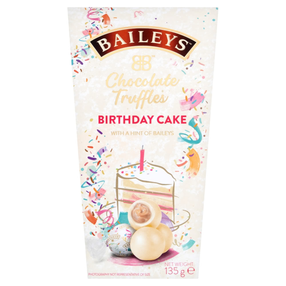 Baileys Chocolate Truffles Birthday Cake