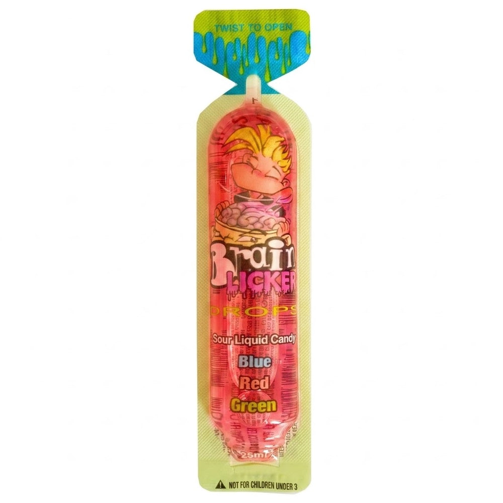 Brain Licker Tubes Cherry Flavour