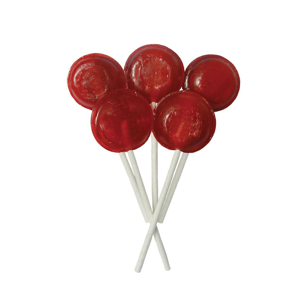 Cherry Cola Lollipops