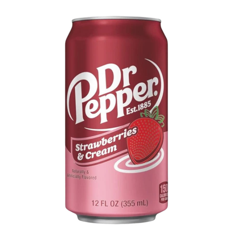 Dr Pepper Strawberries & Cream
