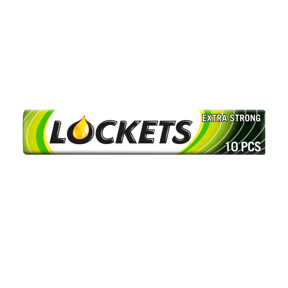 Lockets Cough Sweets Lozenges Extra Strong Menthol