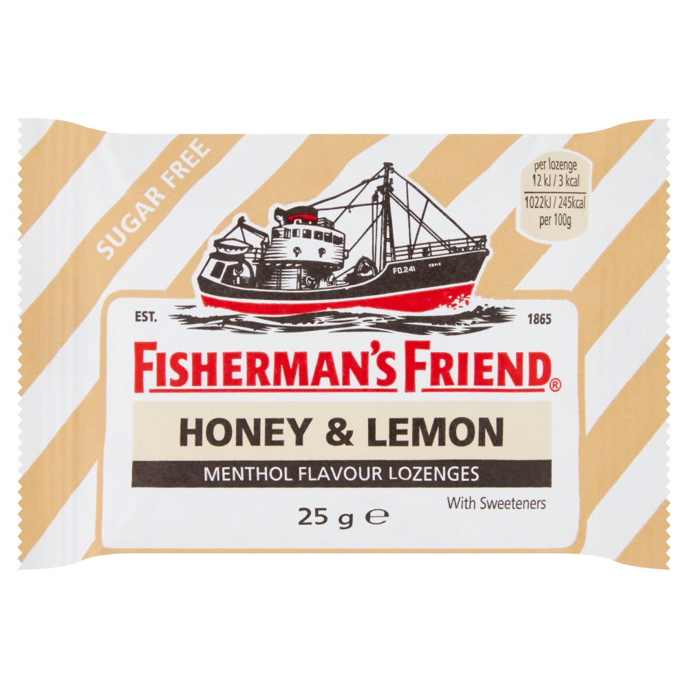Fisherman's Friend Honey & Lemon Menthol Flavour Lozenges