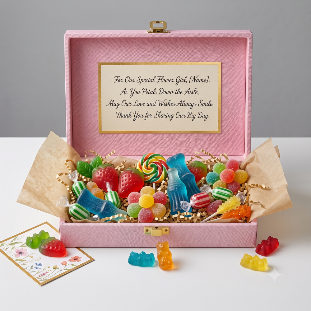 Flower Girl Mini Sweet Hamper Gift