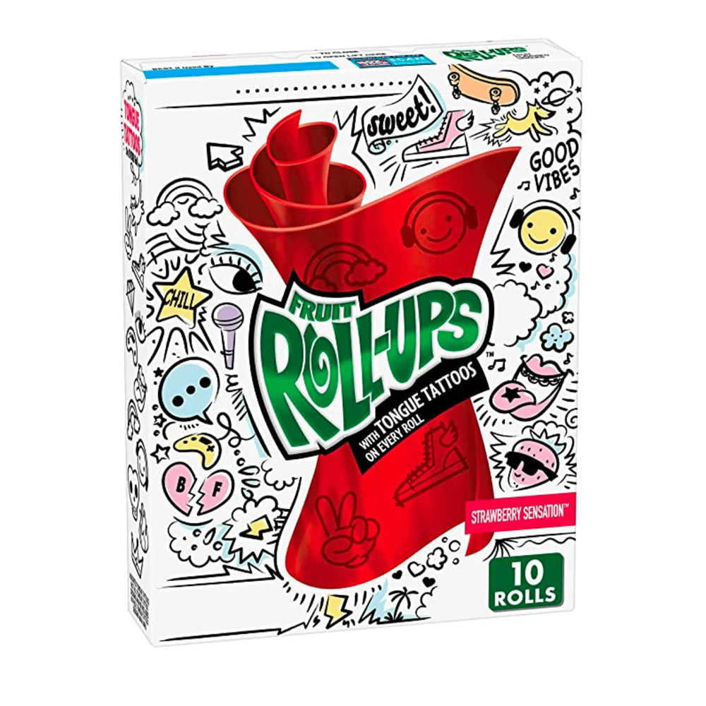Betty Crocker Fruit Roll Ups Strawberry Sensation Box