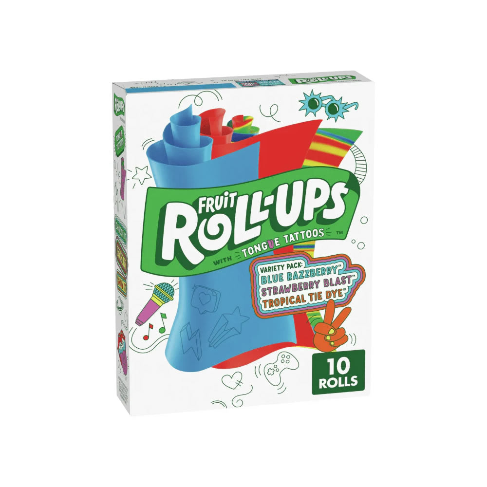 Betty Crocker Fruit Roll Ups Variety Pack Box