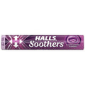 Halls Soothers Blackcurrant Lozenges Roll