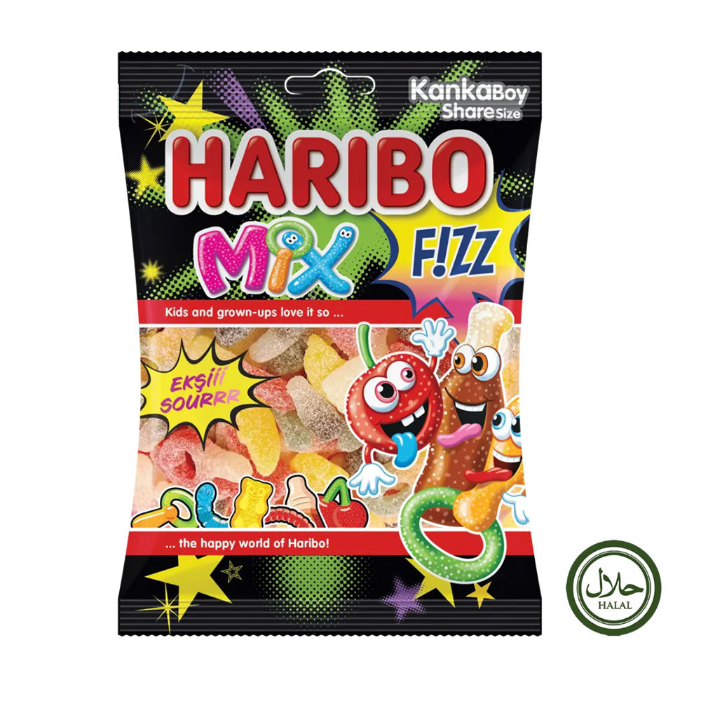 Haribo Halal Fizzy Sweets