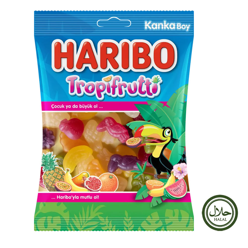 Haribo Halal Tropical Sweets