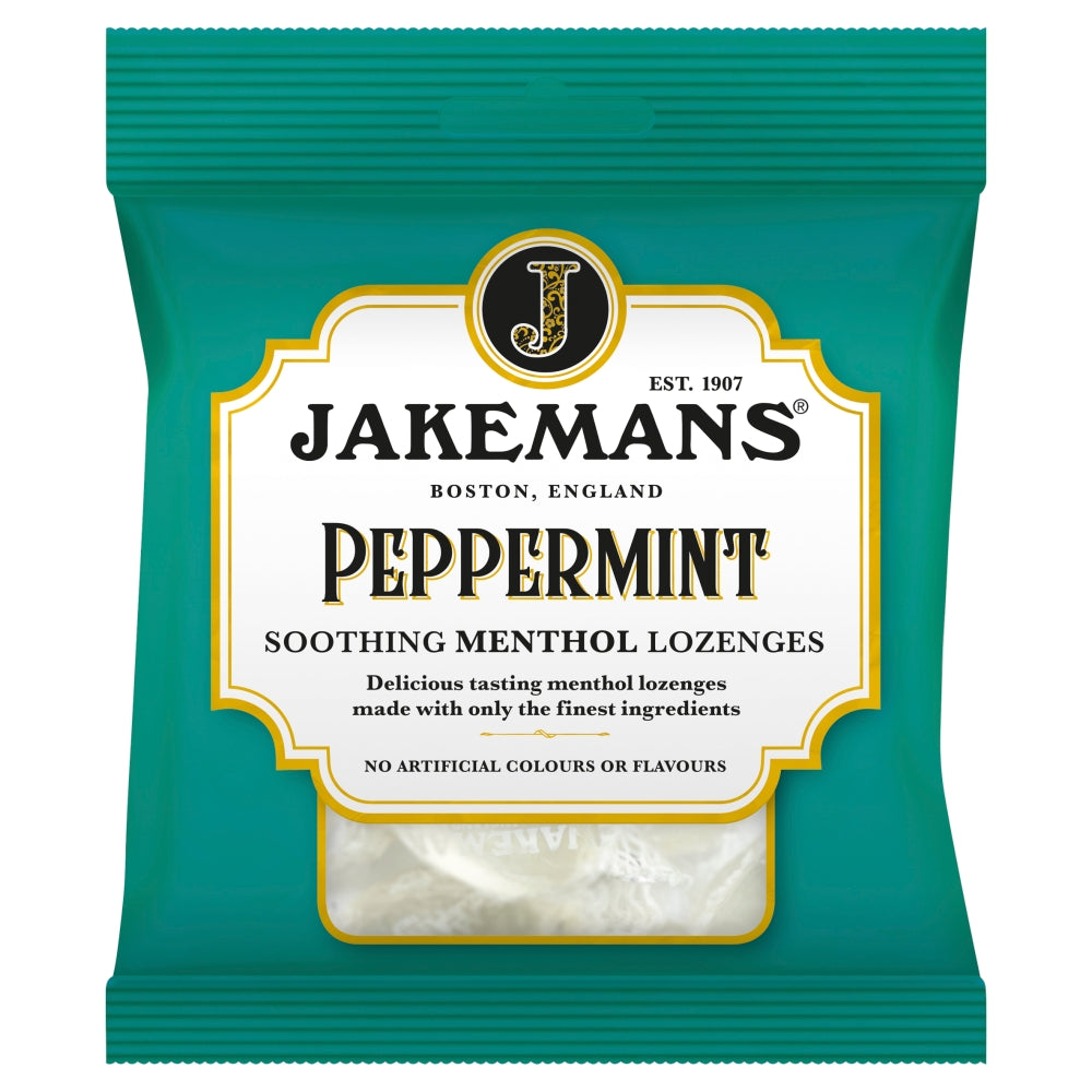 Jakemans Peppermint Soothing Menthol Lozenges