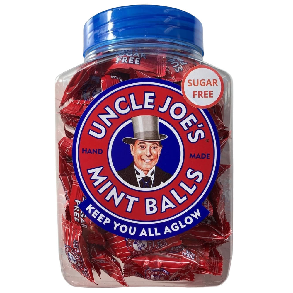 Uncle Joes Mintballs Sugar Free 800g Jar