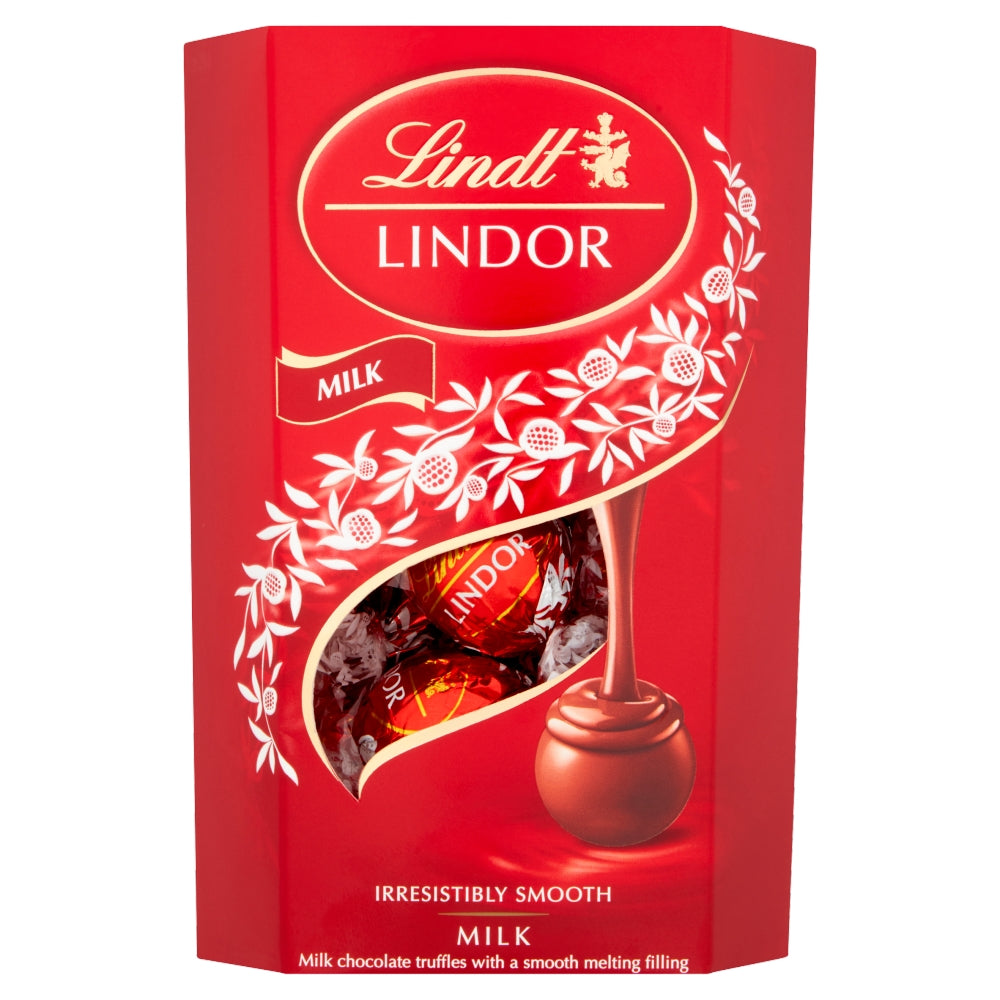 Lindt Lindor Milk Chocolate Truffles Gift Box