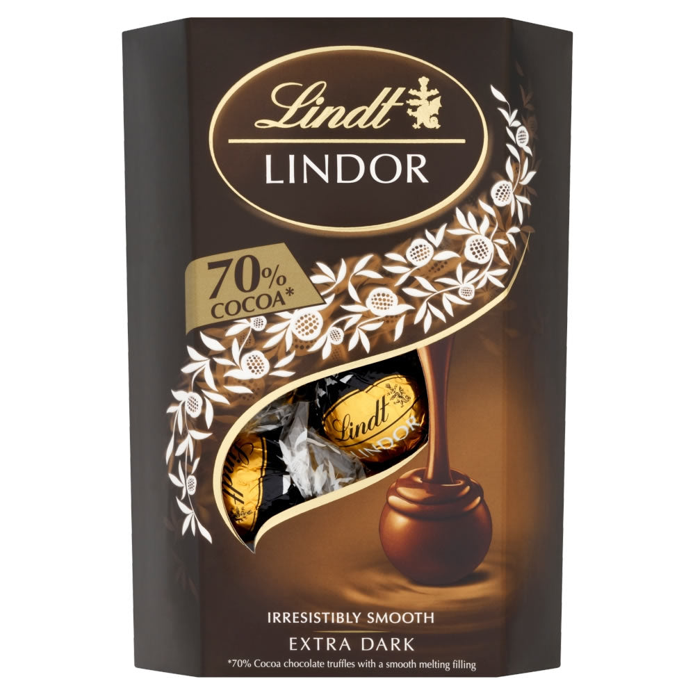 Lindt Lindor Extra Dark Chocolate Truffles