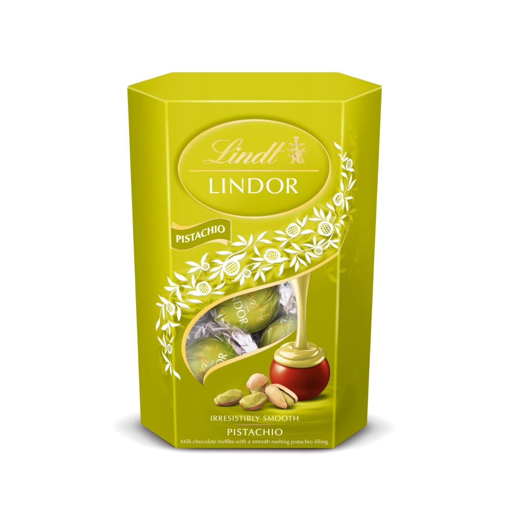 Lindt Lindor Pistachio Milk Chocolate Truffles Thank You Gift