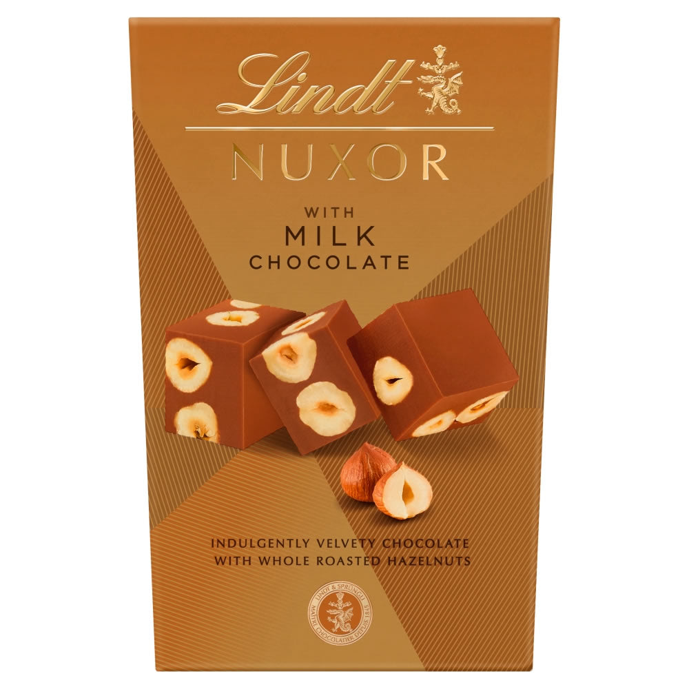 Lindt Nuxor Milk Chocolate and Roasted Hazelnuts