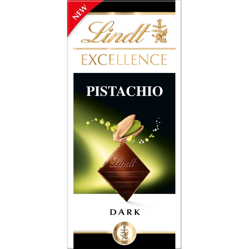 Lindt Excellence Pistachio Dark Chocolate Bar