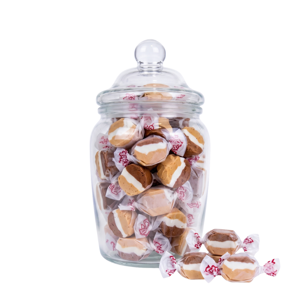 Salt Water Taffy Sweet Jar - S'mores