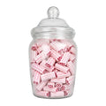 Strawberry and Cream Liquorice Bricks Sweet Jar Gift