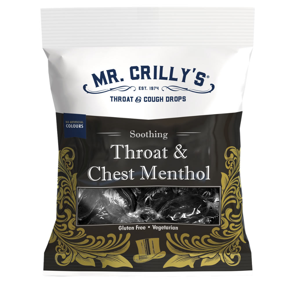 Mr. Crilly's Menthol Throat & Chest Sweets
