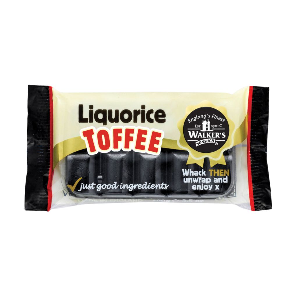 Walker's Nonsuch Liquorice Toffee Bar